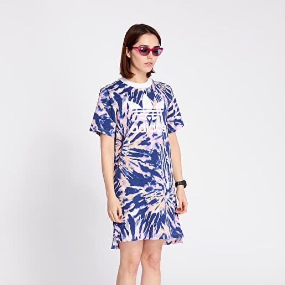 Adidas‎ Tie Dye Shirt Dress Large